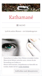 Mobile Screenshot of kathamane.com