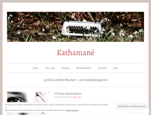 Tablet Screenshot of kathamane.com